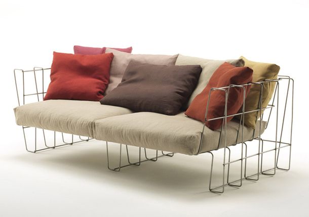 Luksuriøs myk sofa Hoop