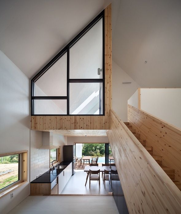 Baomaru House. Interieur.