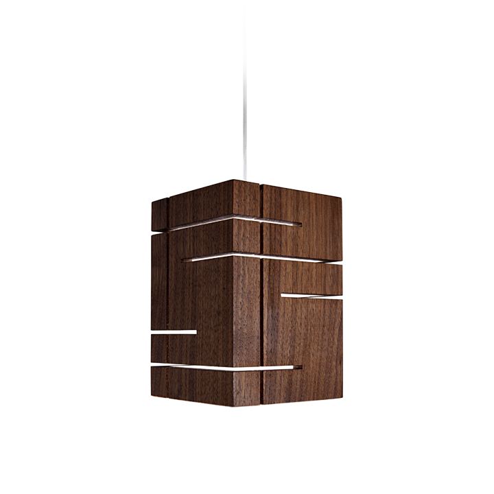 Подвесной деревянный светильник Claudo от Cerno