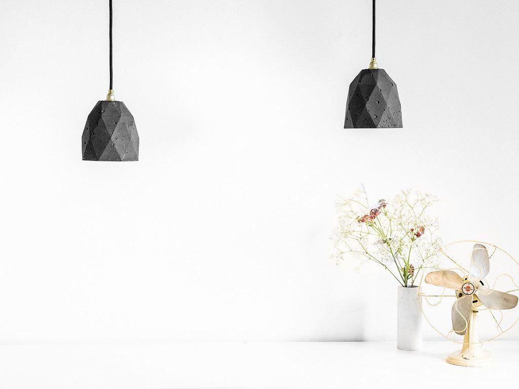 Уникальные подвесные светильники Triangulate от баварского дизайнера Stefan Gant
