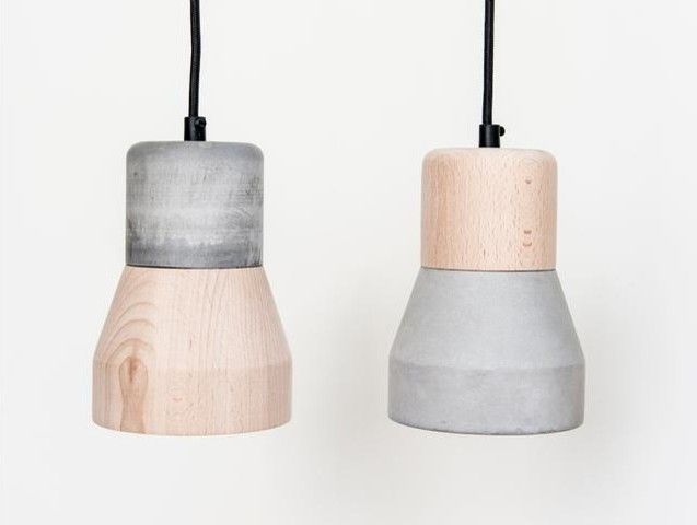 Уникальные светильники Cement Pendants от Райнера Мутча