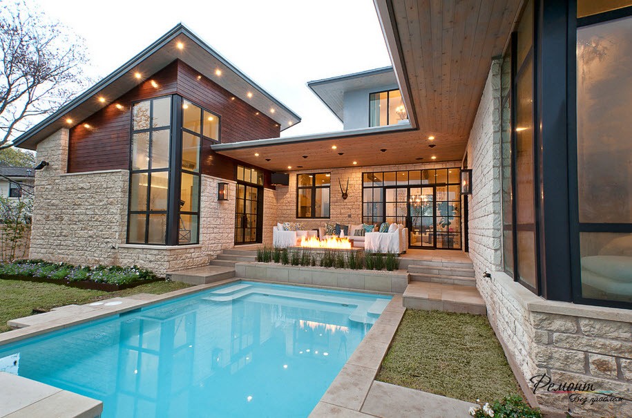 Красива къща с басейн