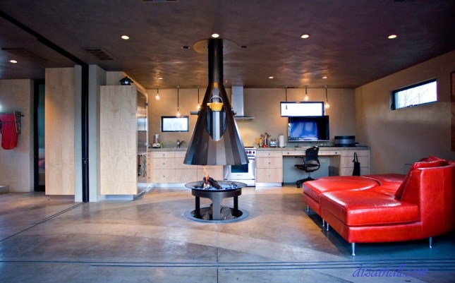مدفأة في الداخل: أفضل 100 فكرة لغرفة المعيشة