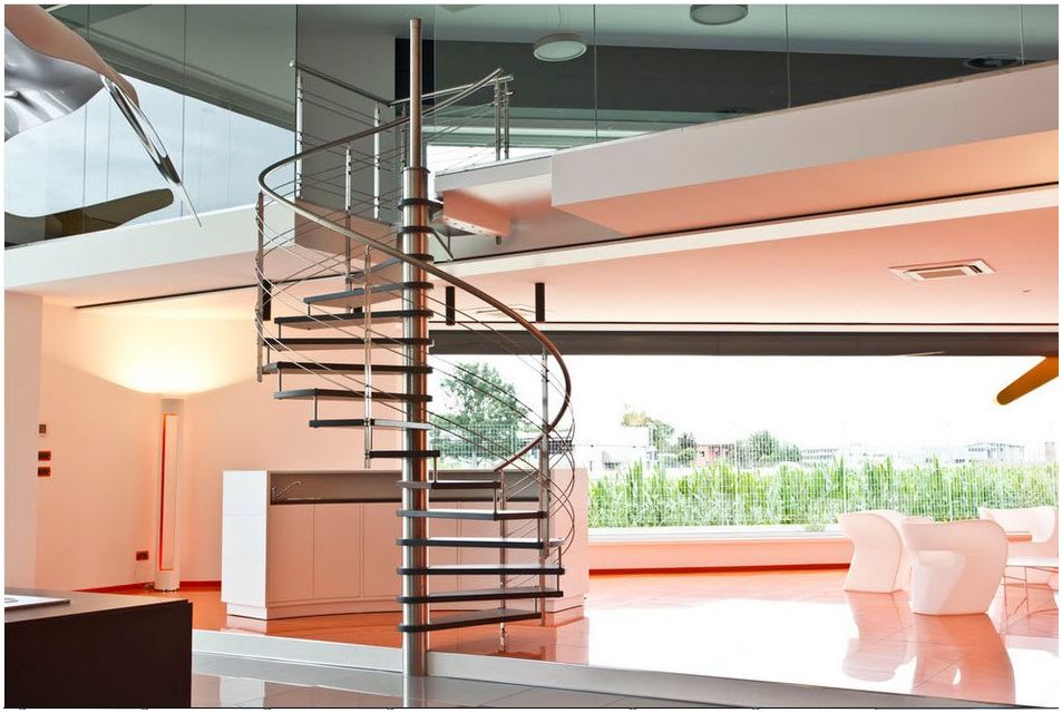 Spiral staircase: a graceful design element in your home