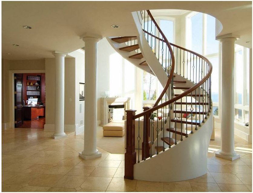 Spiral staircase: a graceful design element in your home