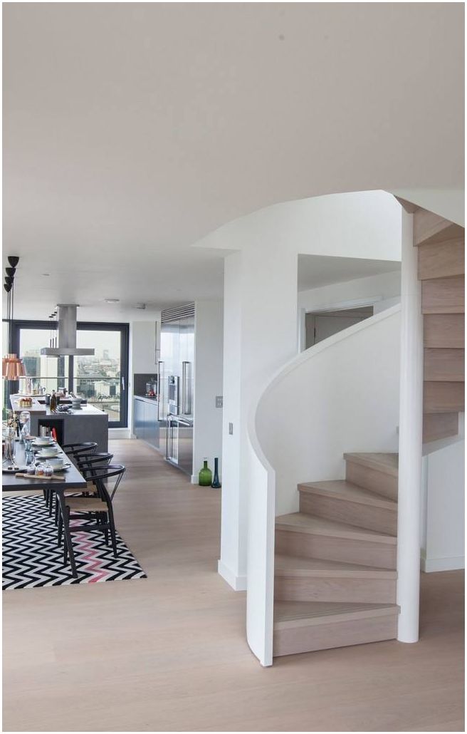 Spiral staircase: a graceful design element in your home