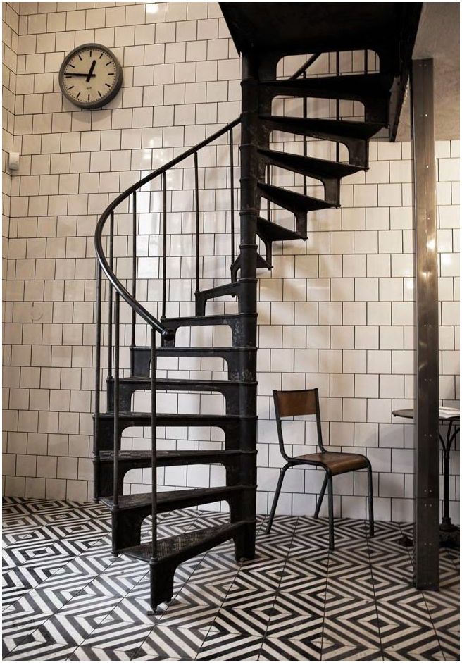 Spiral staircase: a graceful design element in your home