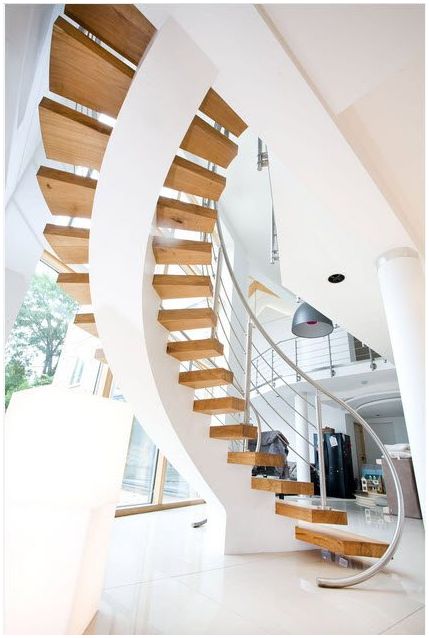 Spiral staircase: a graceful design element in your home