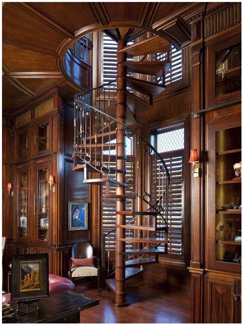 Spiral staircase: a graceful design element in your home