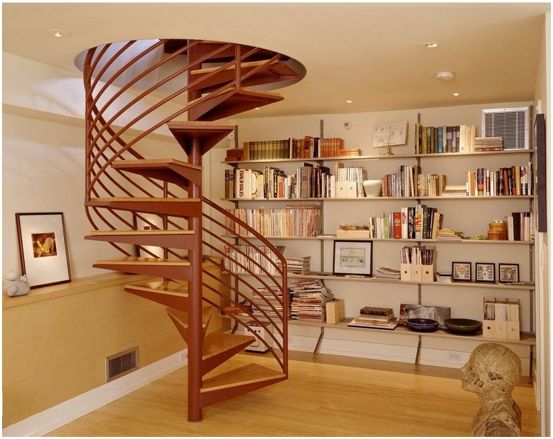 Spiral staircase: a graceful design element in your home