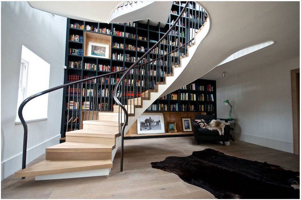 Spiral staircase: a graceful design element in your home