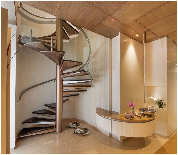 Spiral staircase: a graceful design element in your home