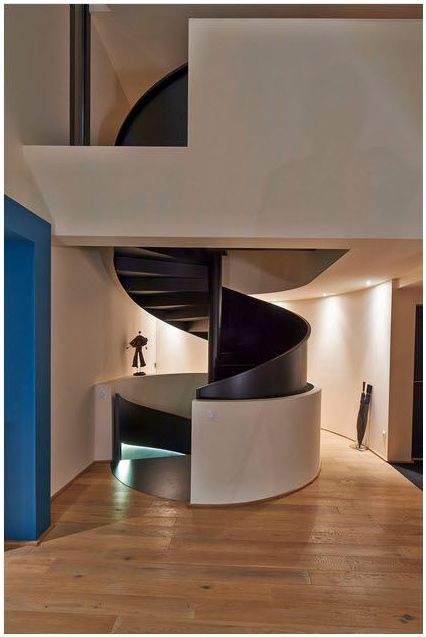 Spiral staircase: a graceful design element in your home