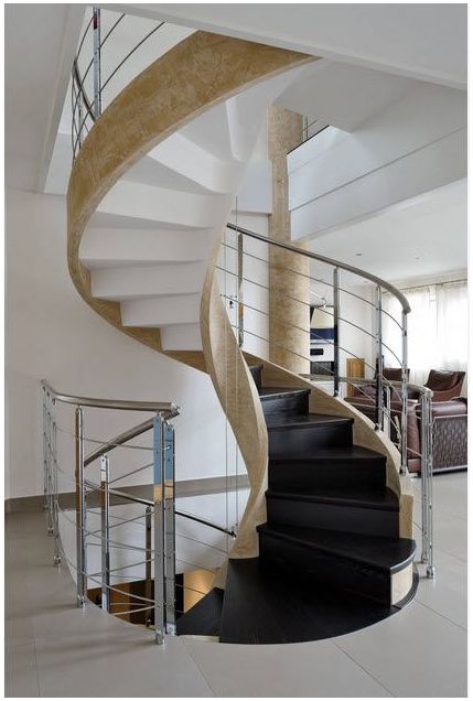 Spiral staircase: a graceful design element in your home