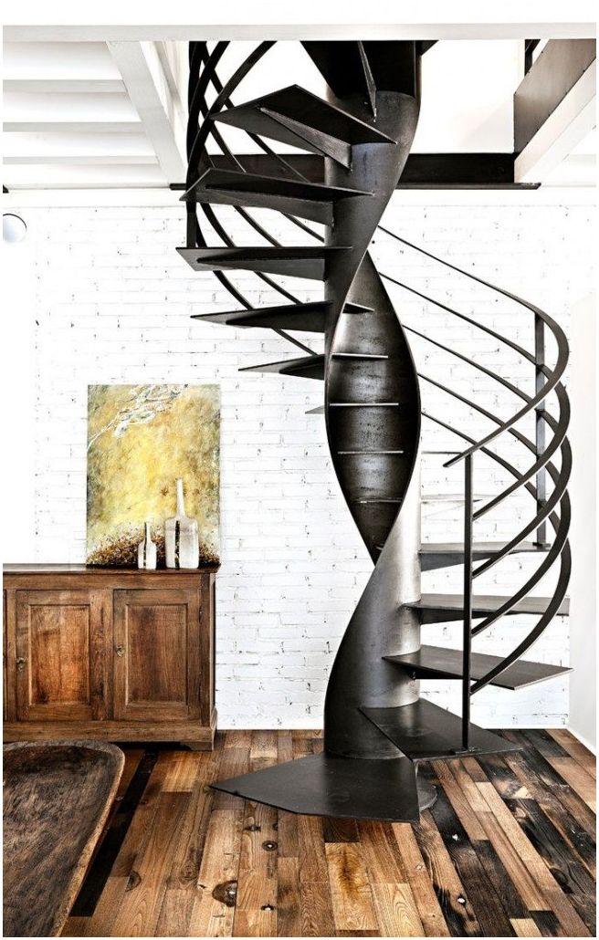 Spiral staircase: a graceful design element in your home