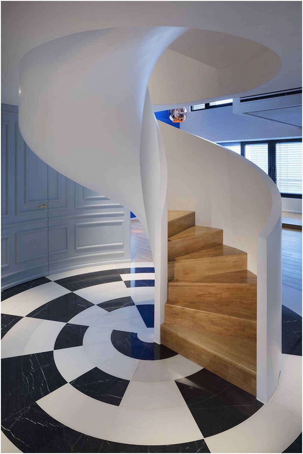 Spiral staircase: a graceful design element in your home