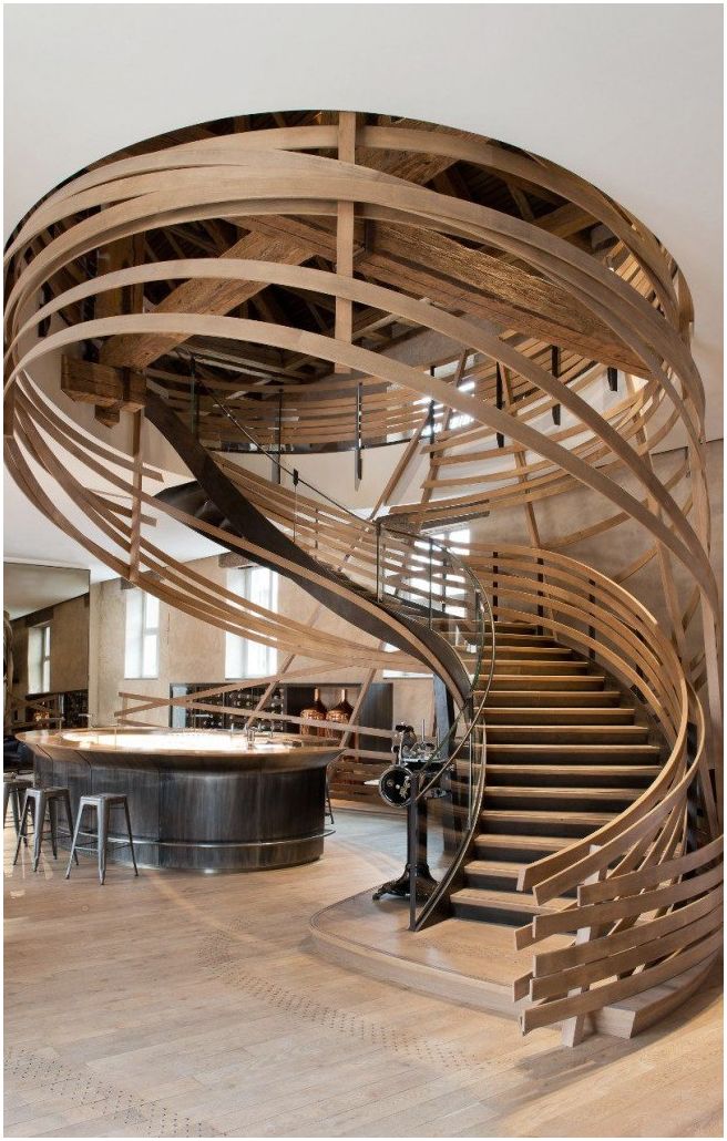 Spiral staircase: a graceful design element in your home