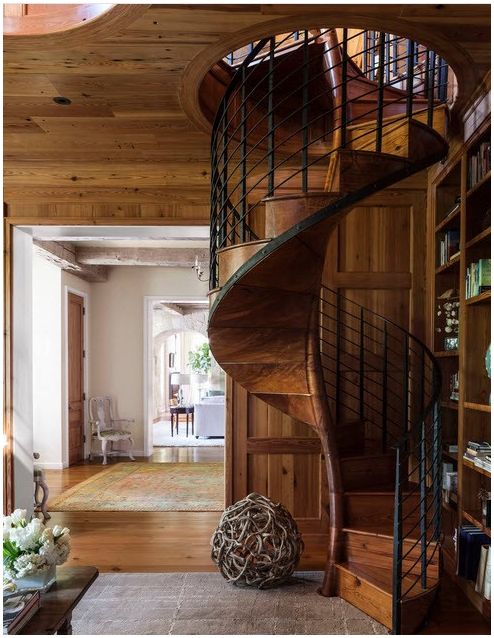 Spiral staircase: a graceful design element in your home