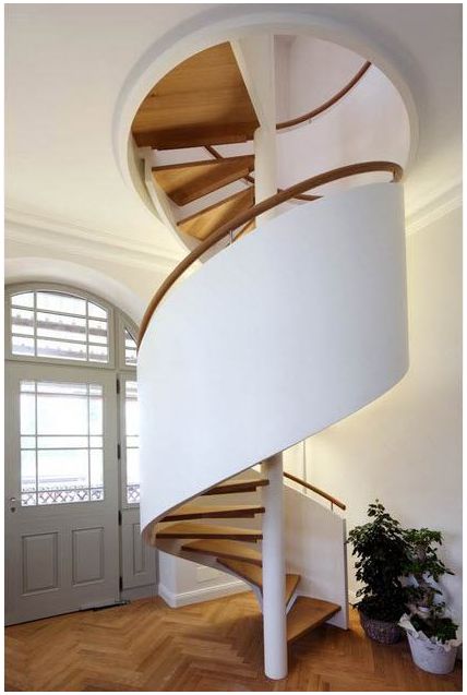 Spiral staircase: a graceful design element in your home