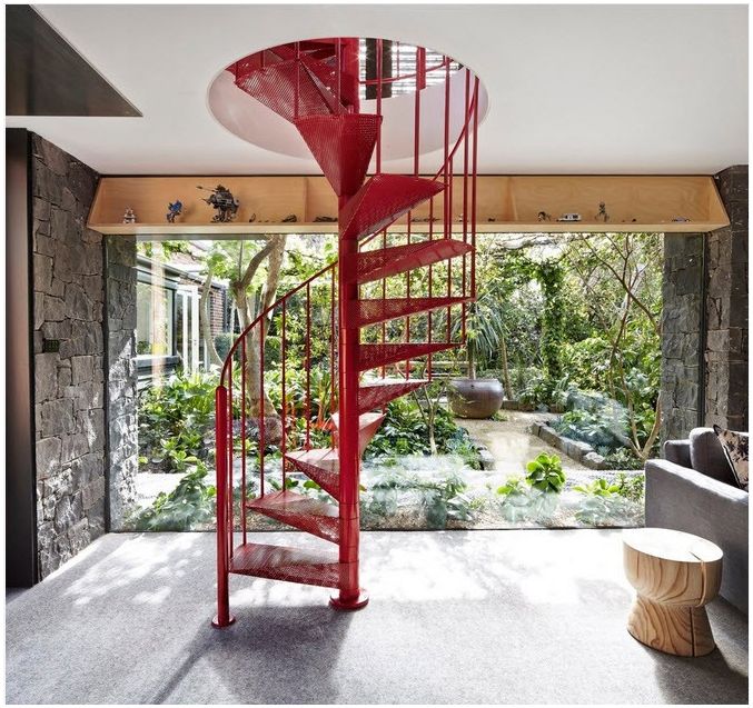 Spiral staircase: a graceful design element in your home