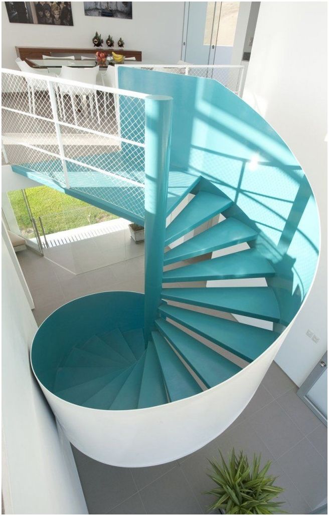 Spiral staircase: a graceful design element in your home