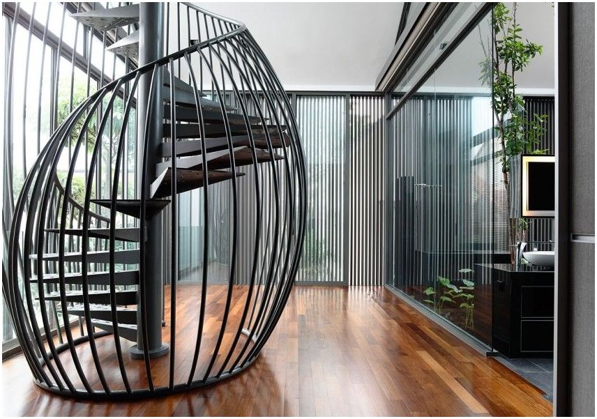 Spiraltrappa: ett graciöst designelement i ditt hem