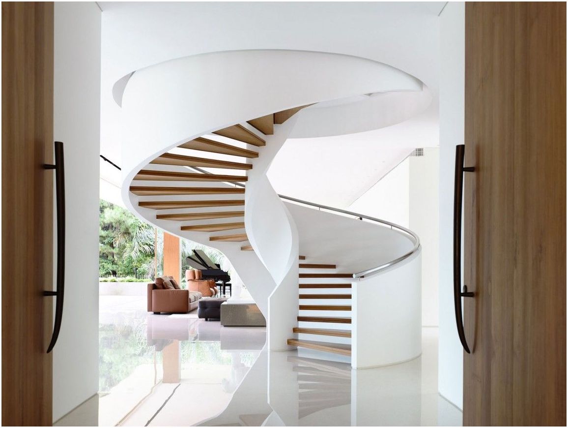 Spiral staircase: a graceful design element in your home