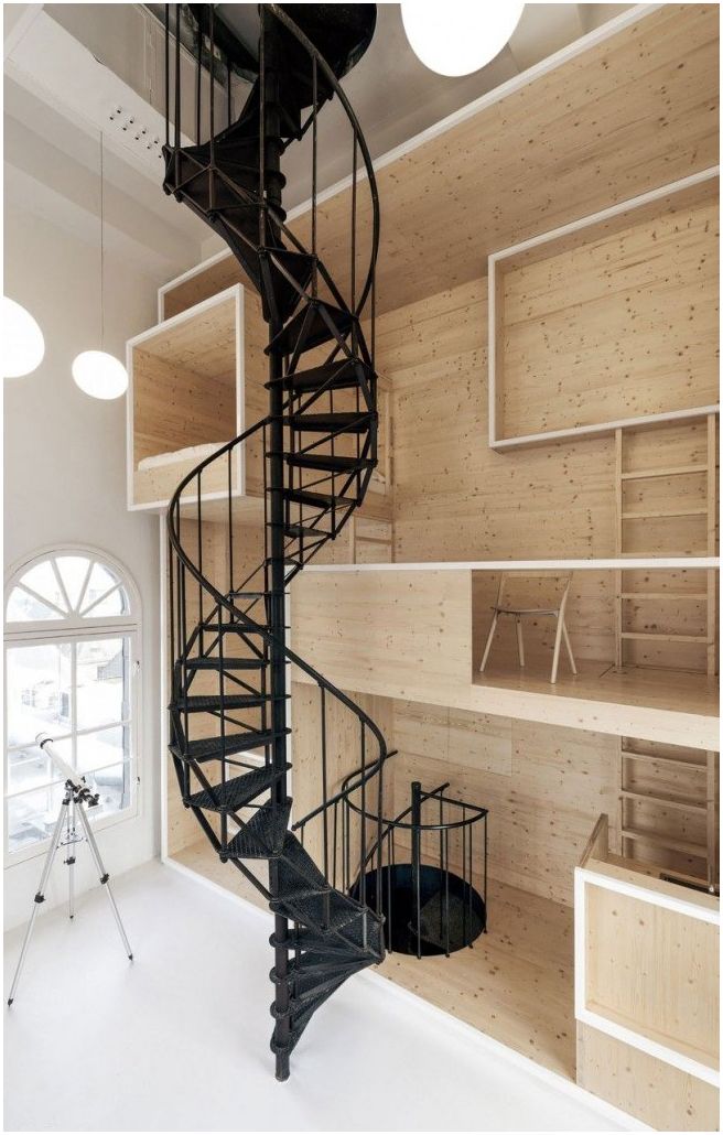 Spiral staircase: a graceful design element in your home