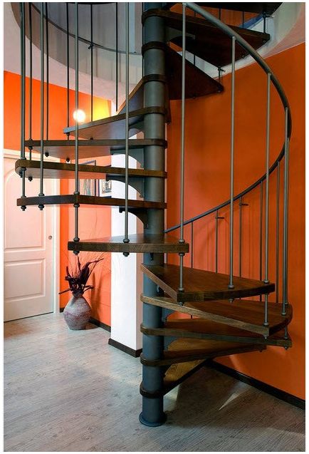 Spiral staircase: a graceful design element in your home