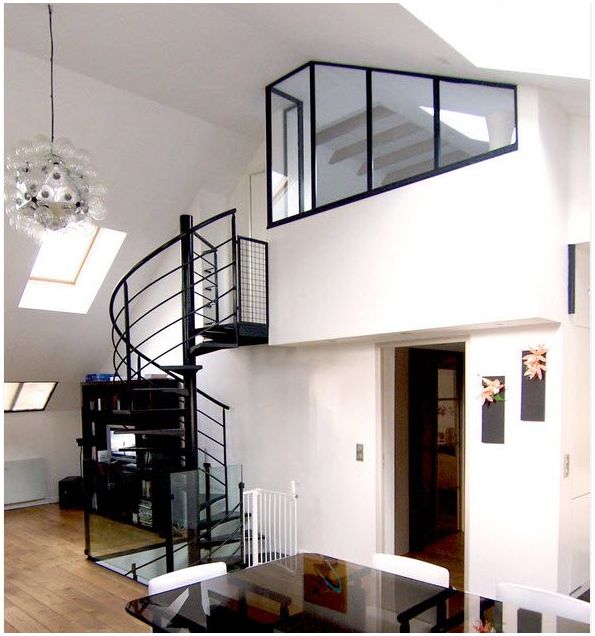 Spiral staircase: a graceful design element in your home