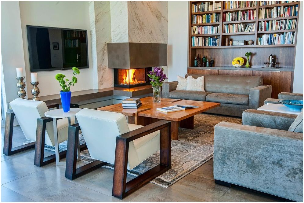 Krb v obývacím pokoji: stylová designová řešení 2019