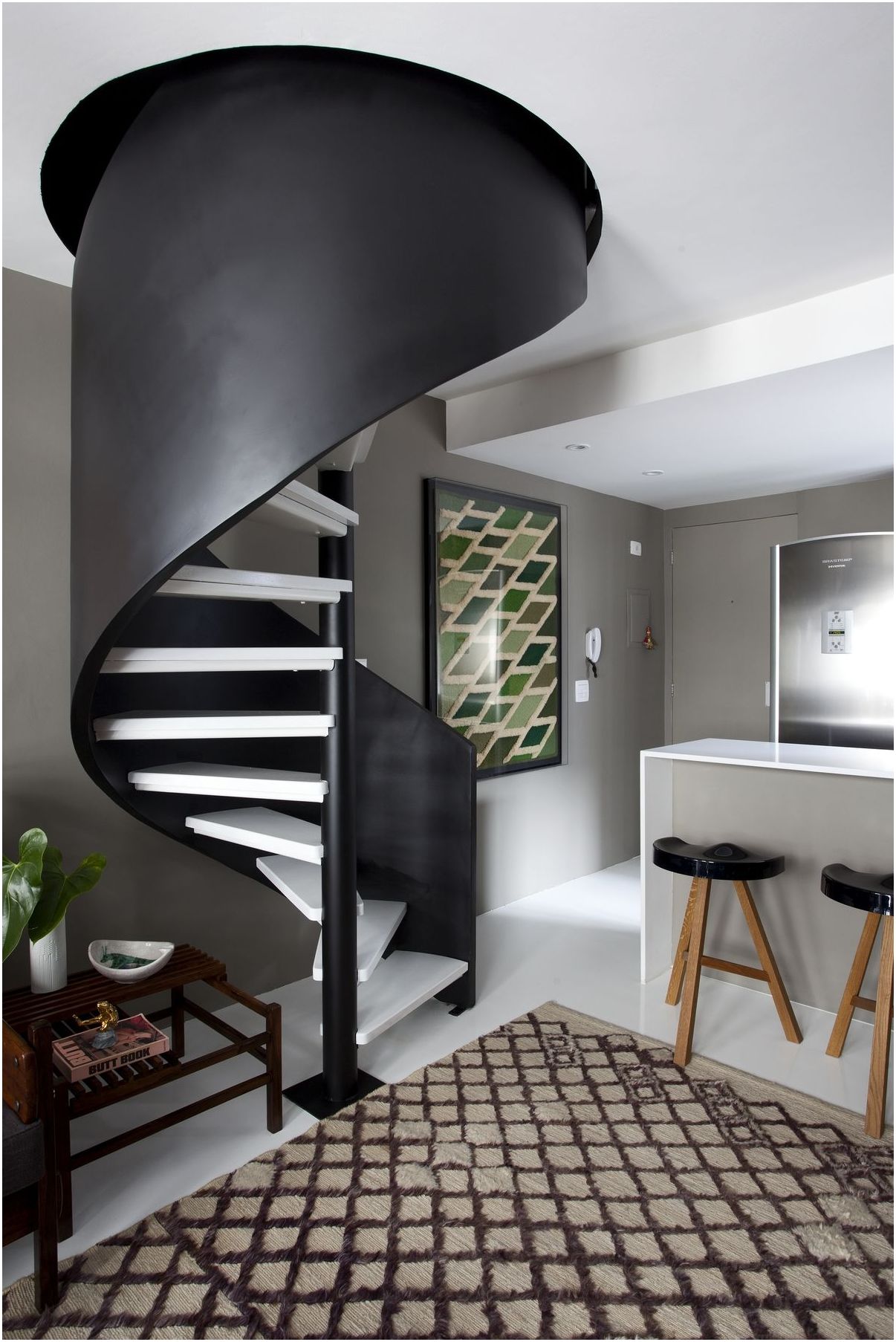 Spiral staircase: a graceful design element in your home