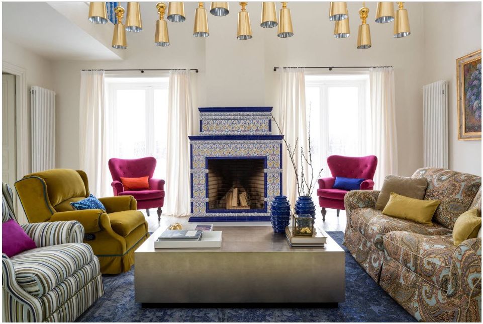 Krb v obývacej izbe: štýlové dizajnové riešenia 2019