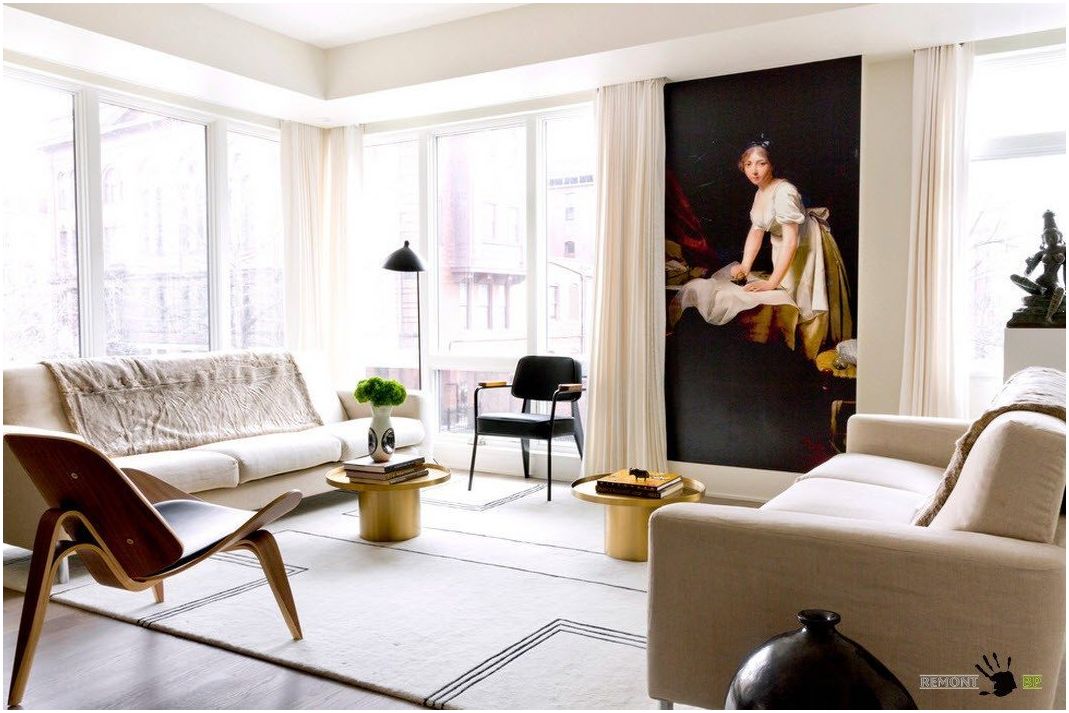 Мягкая мебель для современной гостиной – калейдоскоп идей