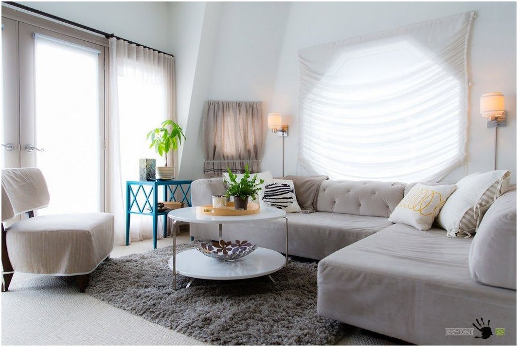 Piccolo soggiorno - design della stanza con grandi possibilità