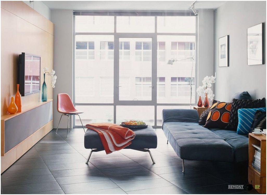 Piccolo soggiorno - design della stanza con grandi possibilità