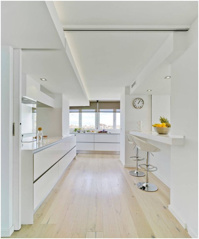 استوديو المطبخ 20 متر مربع. م: تقسيم الغرف في أفضل مشاريع التصميم