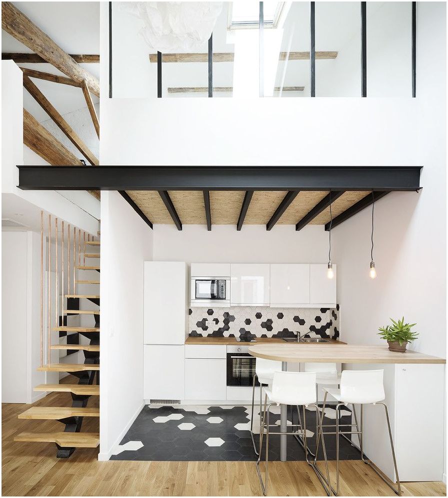 غرفة المعيشة المطبخ 40 متر مربع. م - أفضل خيار تخطيط لجميع أفراد الأسرة